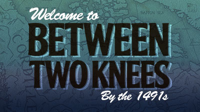 Between Two Knees Logo at McCarter